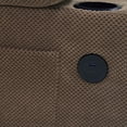 thumbnail image 3 of Timbernest Accent Chair with Ottoman Set, Versatile Reclining Chair with Cup Holders, USB-C Ports and Storage, Brown, 3 of 7