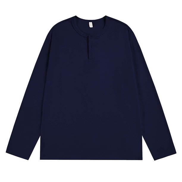 pstuiky hombres de manga larga, Blusa informal de manga larga con botones, estilo vintage, cálida y a la moda para hombre top de hombre m