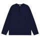thumbnail image 1 of pstuiky hombres de manga larga, Blusa informal de manga larga con botones, estilo vintage, cálida y a la moda para hombre top de hombre m, 1 of 2