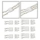 thumbnail image 4 of Collar Capas Cierre Magnético 2-3 Hebras Separador Plata 6pcs Sunnimix Cierre de capas de collar, 4 of 8