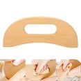 thumbnail image 3 of Wooden Gua Sha Board, Slick Edge Moon Shape Wooden Gua Sha Massage Tool  for Arms, 3 of 7