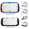 thumbnail image 3 of Colorful Swirls Tie-dye Printed Universal Back Bench Car Seat Cover Pack of 2 Rear Seat Covers for for Most Cars,Trucks,SUVs Or Van, 3 of 6