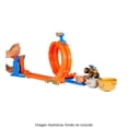 thumbnail image 3 of Pista de Juguete Hot Wheels Monster Trucks Competencia de Big Foot Giros Extremos, 3 of 4