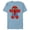 Ocean Blue, variant on Marvel Spider-Man Holiday Christmas Gingerbread Man Cookie - Short Sleeve Blended T-Shirt for Adults - Customized-Purple