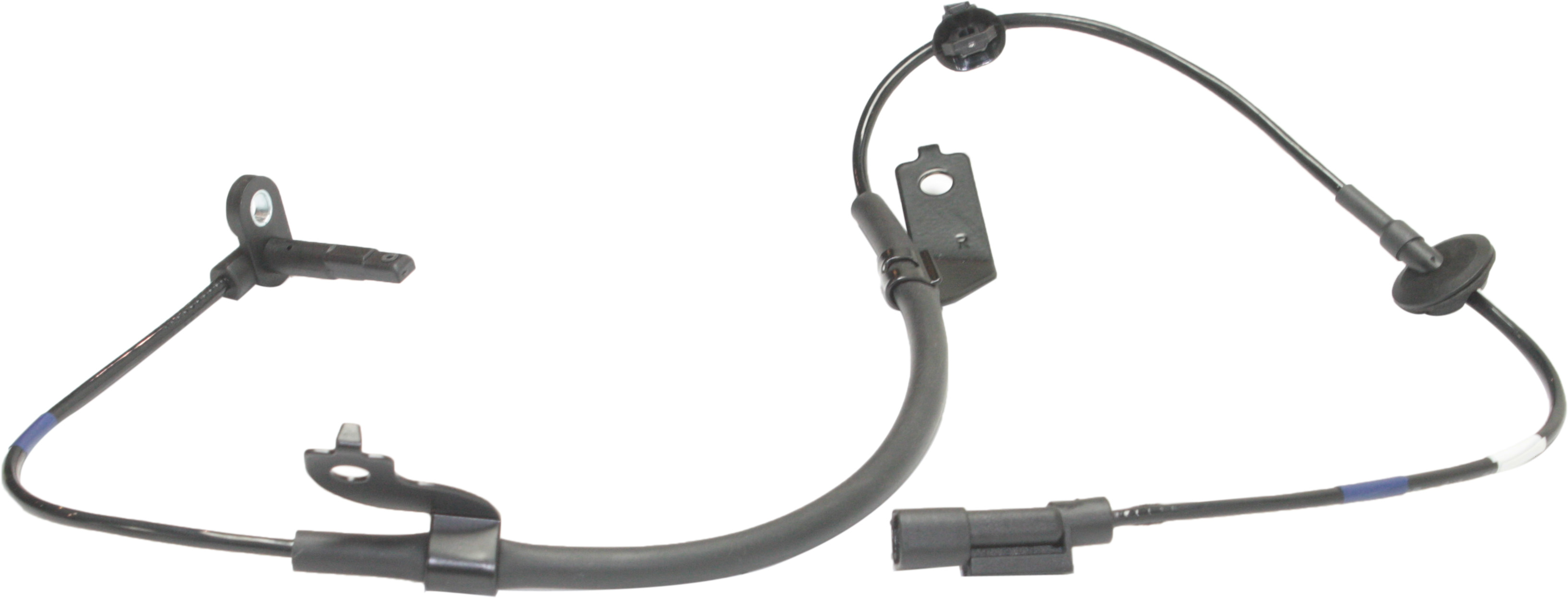 ABS Speed Sensor Compatible with 2008-2011 Mitsubishi Lancer 2007-2011 Mitsubishi Outlander 2011 Mitsubishi Outlander Sport Front, Passenger Side 4 Cyl 2L Female Connector Blade type 2-Prong Terminal