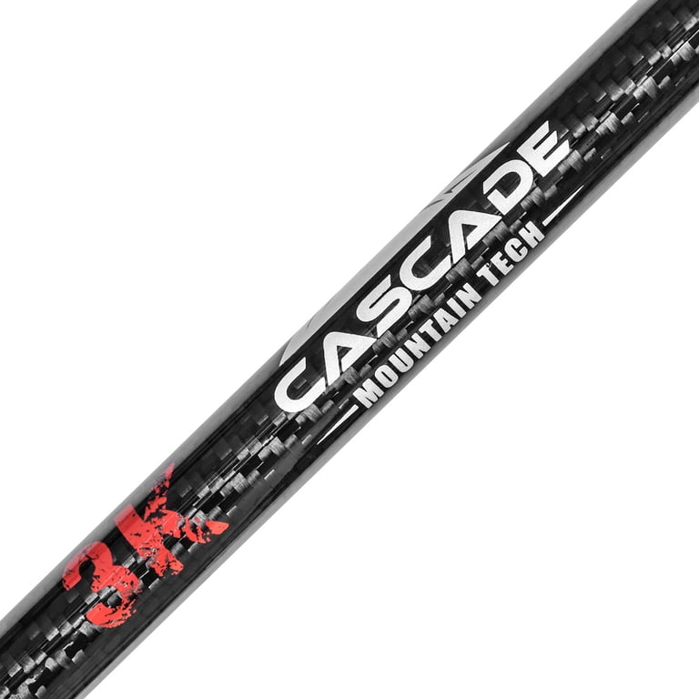 Cascade Mountain Tech 3K Carbon Fiber Trekking Poles, 26-54" photo 5