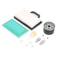 thumbnail image 2 of Mower Accessories, Stable Performance Sturdy Air Filter Kit  For Garden For Intek Extended Life V Twin 18-26  Engine, 2 of 8