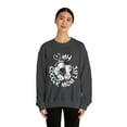 thumbnail image 3 of Love My Soccer Mom Life Unisex Heavy Blend™ Crewneck Sweatshirt, 3 of 4
