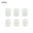 thumbnail image 3 of Unique Bargains Replacement Silicone Mushroom Earbuds Ear Tips for Acoustic Tube Earpiece, Transparent 6Pack, 3 of 5