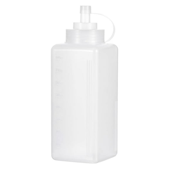 KDFWDM Condiment Squeeze Bottles, Empty Squirt Bottle with Top Cap, Leak Proof - Great for Ketchup, Mustard, Syrup, Sauces, Dressing, Oil, Arts and Crafts, BPA FREE Plastic