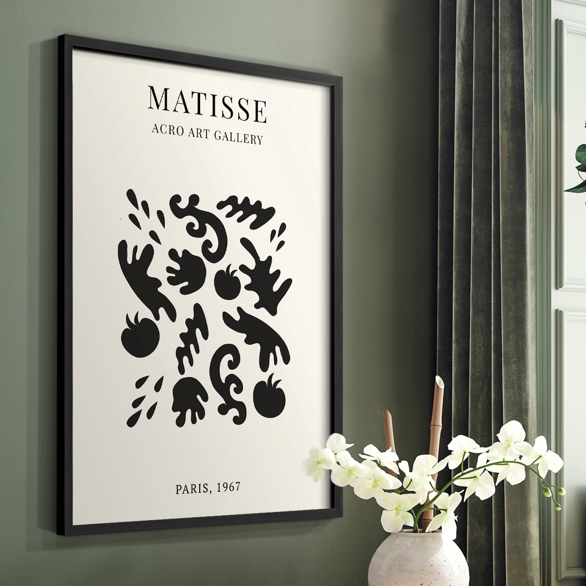 Matisse LXIII Framed Print - Solid Wood