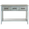 thumbnail image 4 of SAFAVIEH Aiden Contemporary Rustic Console Table w/ 3 Drawers, Barn Blue, 4 of 6