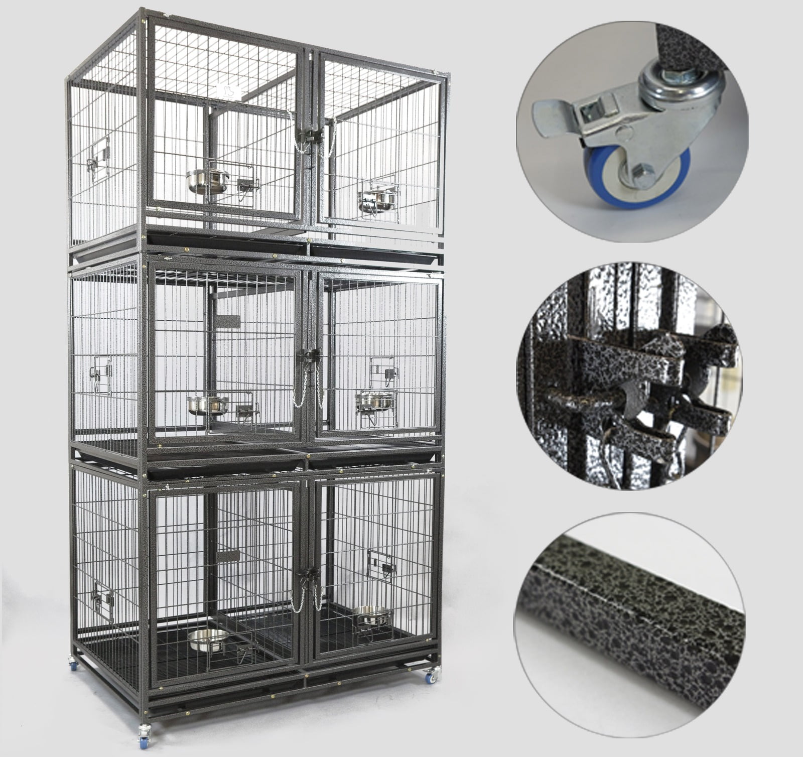 stacking dog crates