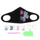 thumbnail image 2 of Pintura de diamante para bricolaje, hermosa mufla bucal transpirable, mufla bucal para pintura de diamante DIY, mufla bucal decorativa confiable y duradera, 2 of 13