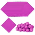 thumbnail image 1 of Uxcell Foil Candy Wrapper, Chocolate Wrapping Paper for Homemade Caramel DIY Candies Decoration Chocolate Cake Packaging Rose Red 4x4 Inch, 1 of 6