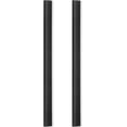 thumbnail image 1 of HUGFEGWE 2pcs Plastic Strip Replacement for Dustpan Edge Bar Dust Pan Inlet Soft Pressing Strips Protector Garbage Shovel Closing Edges Straps Dustpan Repair Accessories Black UA824-5669, 1 of 9