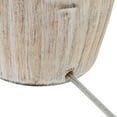 thumbnail image 6 of John Timberland Chico 27" Tall Modern Southwest Rustic Table Lamps Set of 2 Brown Light Wood Finish Living Room Oatmeal Shade, 6 of 8