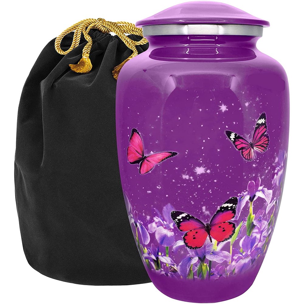 Trupoint Memorials Mystic Butterfly Adult Cremation Urn for Human Ashes