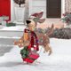 thumbnail image 1 of 2d Christmas Dog With Led Lights Yard Decoration With Acrylic Garden Stake, 1 of 5
