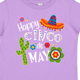 thumbnail image 4 of Inktastic Happy Cinco de Mayo- Sombrero, Cactus, Flowers Boys or Girls Toddler T-Shirt, 4 of 5