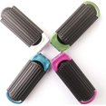 thumbnail image 1 of wonima11 4 Pieces Travel Hair Brush Portable Folding Hair Brush with Mirror Mini Compact Hair Comb Collapsible Colorful Pocket Square Massage Brush for Family, 1 of 1