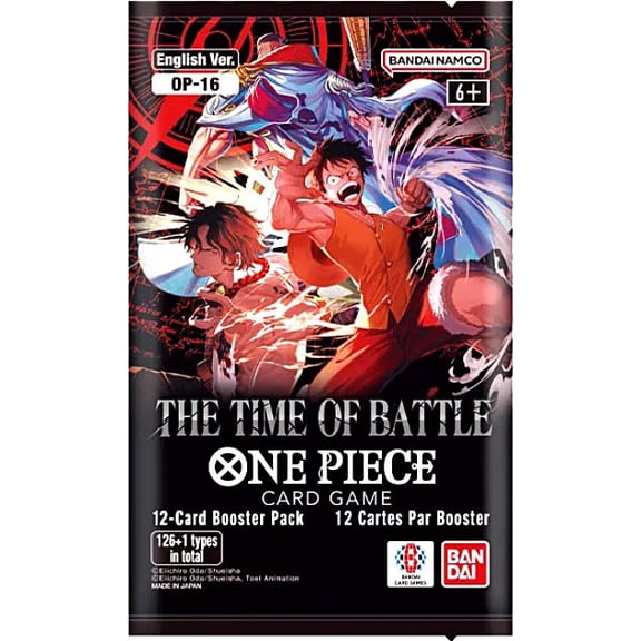 Collectible One Piece Card Game The Time of Battle Booster Pack OP-16 - 12 Cards