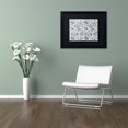 thumbnail image 3 of Trademark Fine Art "Toile Fabrics IX" Canvas Art by Color Bakery Black Matte, Black Frame, 3 of 4