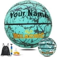 thumbnail image 6 of KPASON Customized Basketball, Custom Name or Photos on Basketball, Personalized Holographic Basketball Indoor Outdoor Official Size 7/29.5", Special Basketball Gifts for Boys, Girls, Men, Women, 6 of 12