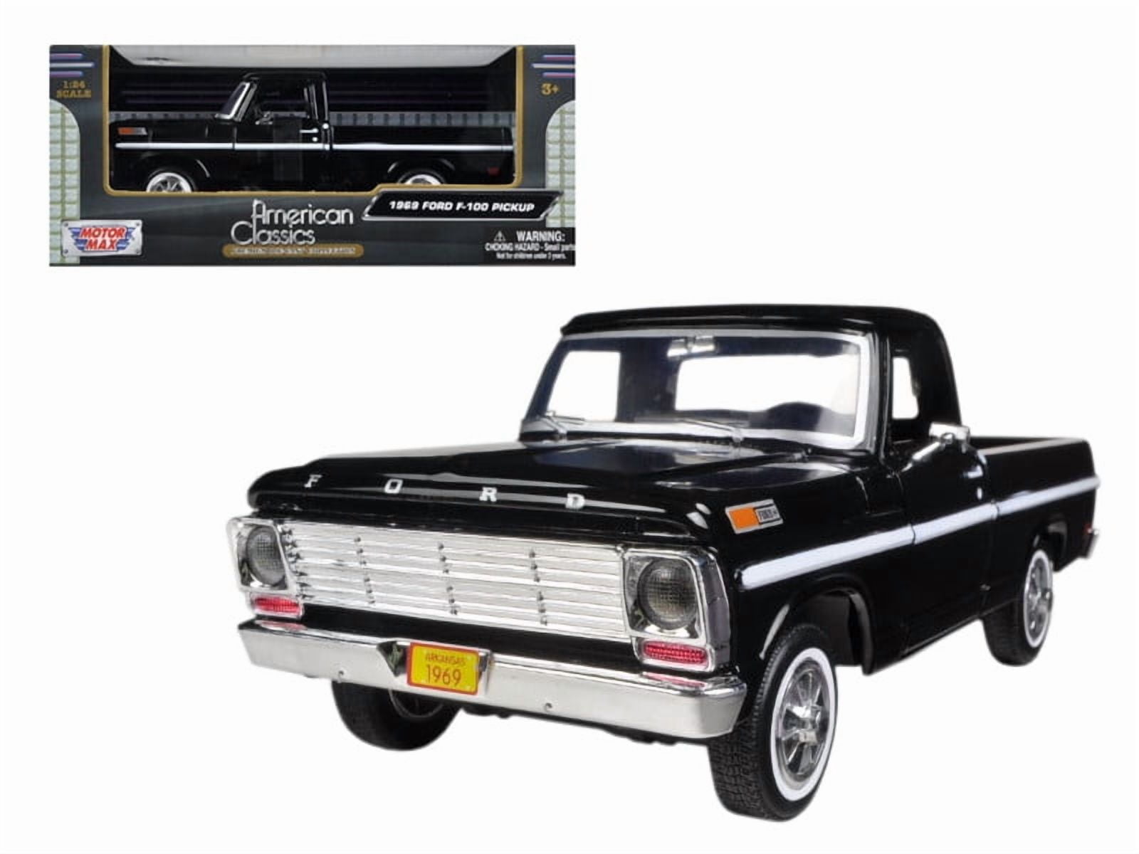 Motormax 1979 Ford F-150 Brown Pickup Truck 1/24 Diecast