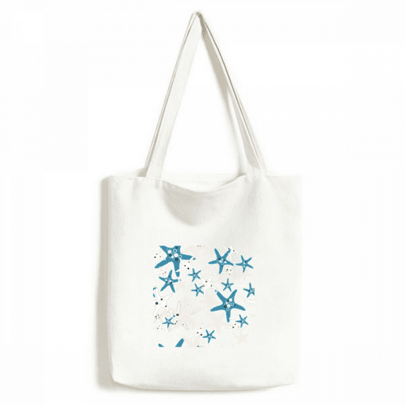 Discover World Starfish Marine Organism Tote Canvas Bag Shopping Satchel Casual Handbag