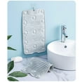 thumbnail image 1 of FUTUREORYY 2Pcs Grey Silicone Washboard for Hand Wash Board Clothes Cleaning, 1 of 7