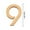J, variant on Acrylic Number Plates for Home Decor - Gold Elegant Self-Adhesive Wall Decals, Customizable 3D Engraved DIY Name Signs for Doors, Offices & Personalized Gifts