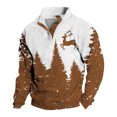 thumbnail image 1 of 2025 Sweat à Capuche Décontracté Imprimé Numérique 3D Automne/hiver Noël pour Hommes, 1 of 2