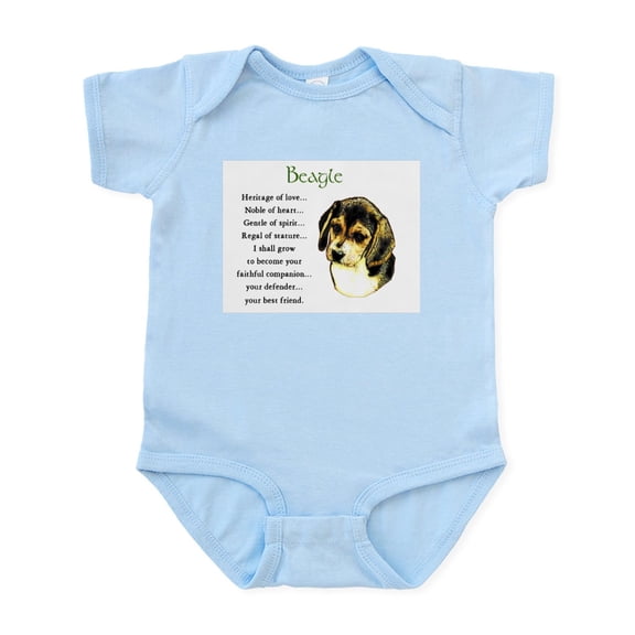 CafePress - Beagle Infant Bodysuit - Baby Light Bodysuit, Size Newborn - 24 Months