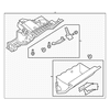 Genuine OE Audi Glove Box Assembly - 4M1-857-035-L-CE2