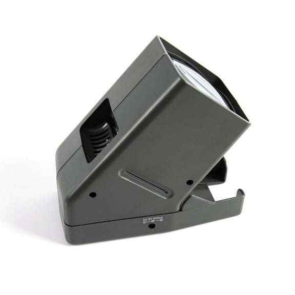 LAIQIEN 35mm Slide and Film Viewer Negative Viewer Desk Top LED Lighted Illuminated View