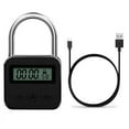 thumbnail image 1 of Smart Time Lock LCD Display Electronic Timer Switch USB Rechargeable Timer Padlock Travelmk3168, 1 of 6