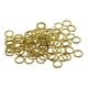 thumbnail image 5 of Paquete de 100 , Anillos de Metal para La Organización de para hogar Y Fabricación Artesanal, Oro (10 Mm / 0,39 Pu, 5 of 9