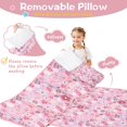 thumbnail image 3 of Pioneer Flower Floral Print Pattern Toddler Nap Mats for Kids Preschool,Sleeping Mat Bag or Kids,Toddler Sleeping Bag,Toddler Nap Mat or Daycare, 3 of 6