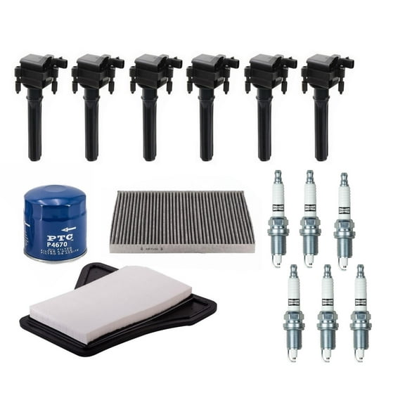 Ignition Coils   Platinum Plugs With Filters For 2004-2006 Chrysler Pacifica