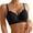 C198/Black, variant on XIYON Women's Bra Ladies Front Closure Floral Lace Bra Comfortable Support Underwire T Shirt Bralette Soft Wireless Everyday Wear Breathable
