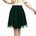 thumbnail image 3 of Viikei Summer Skirts for Women Skirts Clearance Sale Skirt Plus Size Basic Versatile Stretchy A-line Flared Casual Mini Skater Skirt, 3 of 8