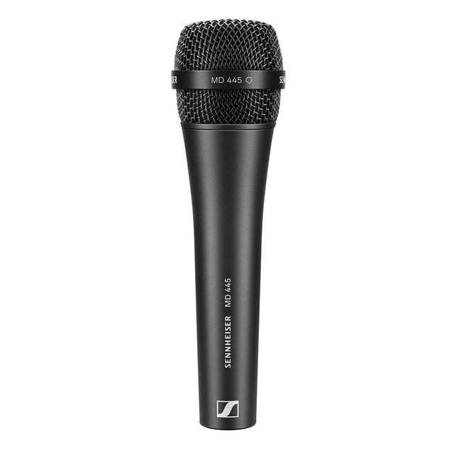 Micrófono Dinámico Vocal Profesional Sennheiser Pro Audio (MD 445), Negro
