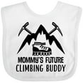 thumbnail image 3 of Inktastic Rock Climber Mommy Climbing Buddy Boys or Girls Baby Bib, 3 of 4
