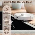 thumbnail image 6 of Design&I 5'x7' Ultra Soft Area Rug, Round Snake Minimalist Serpent Motif Solid Border Print Boho None Fluffy Washable Non Shedding for Bedroom Living Room Home Office, 6 of 7
