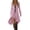 Pink, variant on Ashirexll Womens Summer Dresses, Casual Dresses for Women, Fashion Holiday Summer Solid Color Sleeveless Hollow Out Party Beach Dress