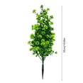 thumbnail image 3 of Doghiosgha Artificial Flower Stake Faux Floral Garden Stake for Home Front Porch Patio Wedding Decor, 19.7 Inch, Green, 3 of 6