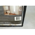thumbnail image 4 of Designer's Select Claudia Geo Back Tab Window Curtain Panel 95" White/Sand, 4 of 6