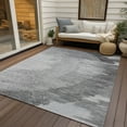 thumbnail image 6 of Addison Rugs Chantille Indoor/Outdoor Transitional Spiral Gray Washable Rectangle Rug, 3' x 5', 6 of 6