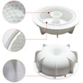 thumbnail image 5 of Silicone Mold Devices Mousse Cake Mold Silicone Baking Mold 3D DIY Silicone Mold Round Garland Mold Cake Decorating Tools for Cake, Soap, Jelly, Muffins, Pudding, DIY Cake Pan, 5 of 5